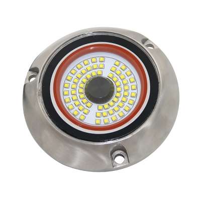 Yuefa Fast Shipping 1/2" NPT Threaded 180W RGB RGBW Single Color Submarine Marine Boat Underwater LED Drain Plug Light