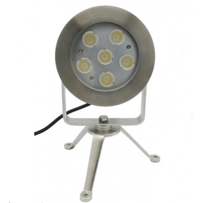 6X1w IP68 DC24V Super Bright LED Underwater Spotlights for Pond